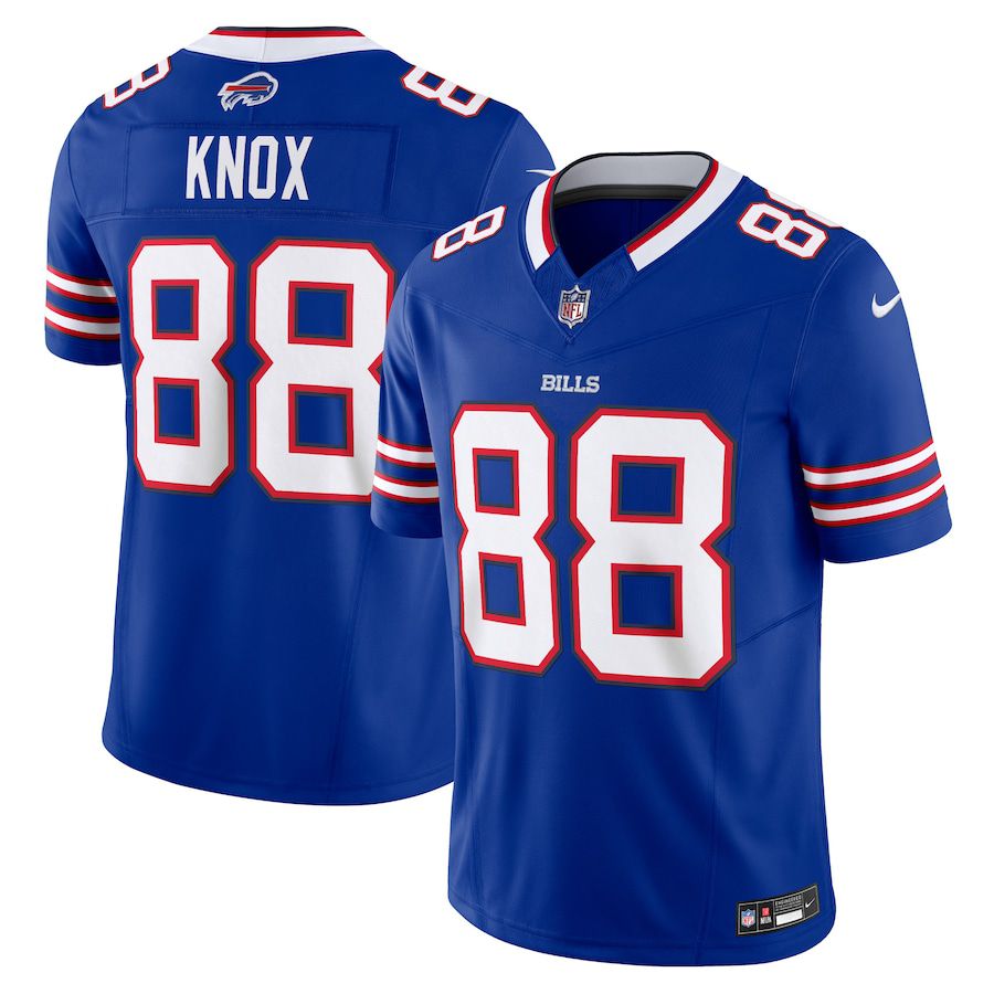 Men Buffalo Bills #88 Dawson Knox Nike Royal Vapor F.U.S.E. Limited NFL Jersey->buffalo bills->NFL Jersey